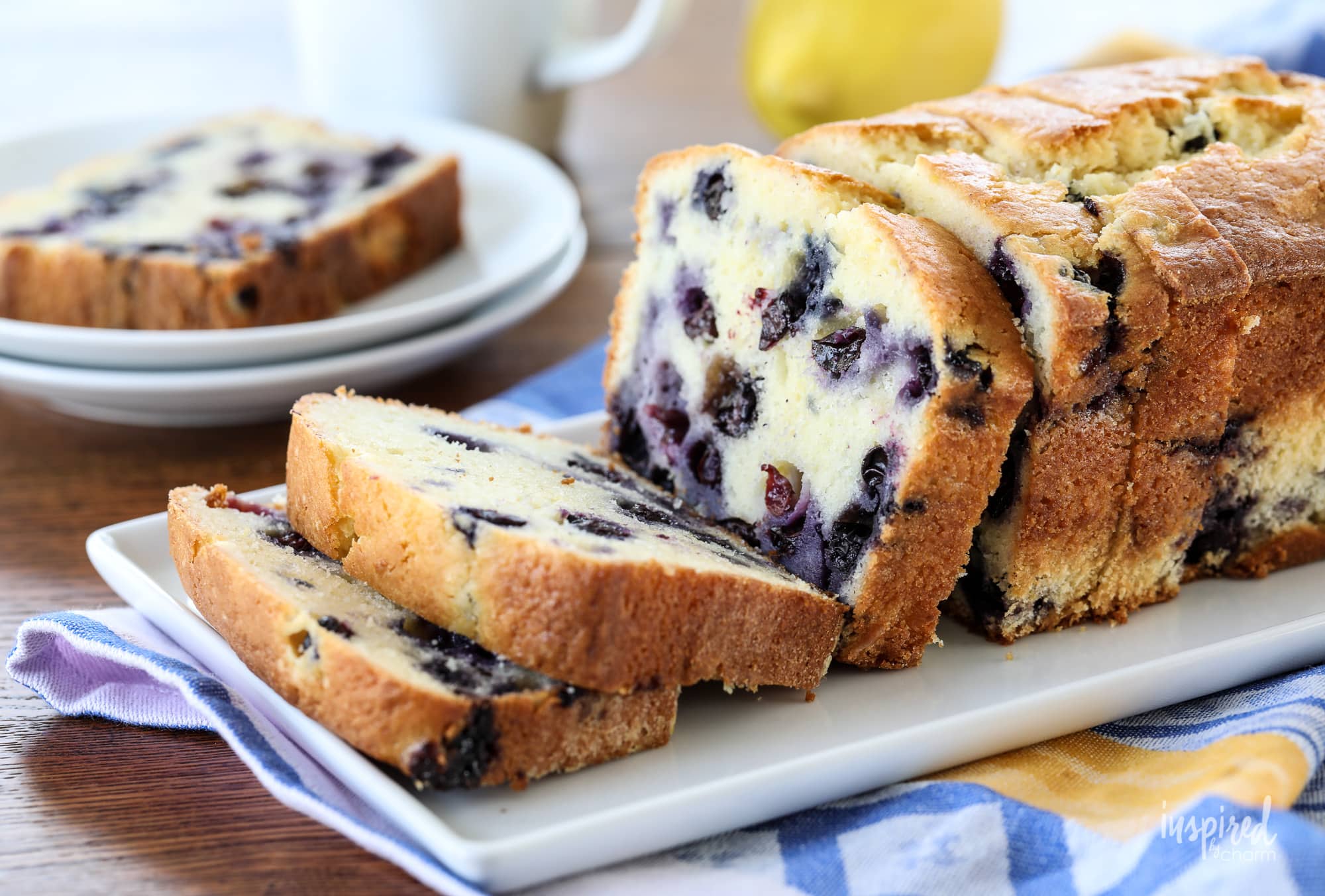 Easy Lemon Blueberry Bread: Moist, Zesty Quick Bake Recipe